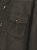 Wiaofellas  -  Spring Autumn New Men's Suede Jacket Classic American Retro Baseball Jackets Man New Casual Versatile Zip Up Cardigan Coat