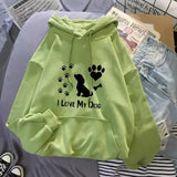 WIAOFELLAS  -  New Hot Sale Of The Season Loose Couple Hoodie Sweatshirt Men Women Autumn Winter Polyester Fiber Full Sleeve 3D Sound Decoratio