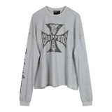 WIAOFELLAS  -  Mens Clothing Spring Fashion Casual Loose Long-Sleeved T-Shirt American Street Trend Printing Retro Hip-Hop Y2k T-Shirt Men