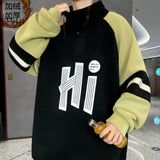 WIAOFELLAS  -  Thickened Fleece Fleece Hoodie Jacket for Men Autumn and Winter Jackets Top for Teenagers and Students, Loose and Casual Trend