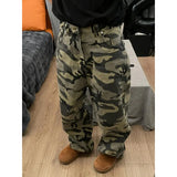 WIAOFELLAS  -  Camouflage Cargo Pants Men Work Wear Casual Cargo Man Pants Street Camo Men's Work Clothes Autumn New