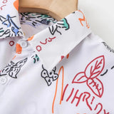 Wiaofellas  -  Hawaii Vacation Style! New American Collar Half Sleeve Floral Shirt Lightweight Breathable Loose Short Sleeve Men Summer Shirt