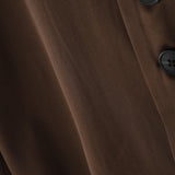 WIAOFELLAS  -  Men Blazer Solid Color O-neck Long Sleeve Button Casual Male Suit Streetwear 2026 Spring Fashion Leisure Thin Coats Men