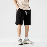WIAOFELLAS  -  Men's Casual Shorts Summer Trendy Loose Sports Style for Men and Women The Same Solid Color Simple Pants