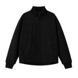 WIAOFELLAS  -  New Spring Autumn Men's Bomber Jackets solid Casual Male Outwear Windbreaker Jacket Mens Zipper Baseball Uniform Coats Clothing