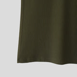 WIAOFELLAS  -  Men Tank Tops Solid Hollow Out Sexy Knitted Male Vests Summer Streetwear Tops Turtleneck Sleeveless Fashion Men Clothing