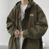 WIAOFELLAS  -  Stormtrooper Jacket for Men Fat and Versatile with a Big Belly and a Slimming Effect
