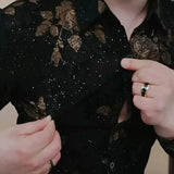 WIAOFELLAS  -  Mens Y2K Shirt Full Flower Pattern Personalized Long Sleeved Shirt Autumn Casual Wear-Resistant Quick Drying Top Men's Clothing