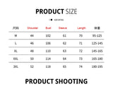 WIAOFELLAS  -  Japanese fresh printed long-sleeved shirt men's fashion casual versatile literary loose tops