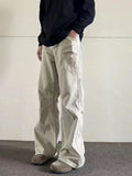 WIAOFELLAS  -  Cleanfit American Sle Casual Pants Men's Straight Leg Workwear Spring Autumn New Faion Vibe Versatile Long Pants
