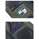 WIAOFELLAS  -  Men's Clothing Large Size Cargo Vest Multi-pocket Tactical Vests Fishing Sports Jackets Sleeveless Cardigan Zippers Quick-drying
