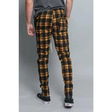 WIAOFELLAS  -  Plus Size S-3XL Men Plaid Joggers Pants Spring Autumn  Casual Drawstring Elastic Waist Slim Harem Pencil Long  Street Wear