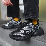 WIAOFELLAS  -  Men's Casual Sneakers Comfortable Running Sports Shoes Soft Tennis Shoes Vintage Trainers Lace Up Walking Jogging Sneakers 39-44