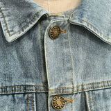 WIAOFELLAS  -  Autumn Trendy Mens Denim Jacket Coats Slim Fit Long Sleeve Button-up Vintage Jean Jackets Men Streetwear Fashion Denim Coat