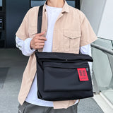 WIAOFELLAS  -  Messenger bag handbag large-capacity shoulder bag school hand carry school bag remedial handbag