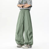 WIAOFELLAS  -  Unisex Pants Wide Leg Athletic Lounge Pants Spring Summer Lightweight Stretch Waist Casual Sportswear Joggers Loose Thin Comfort