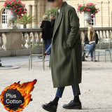 WIAOFELLAS  -  Autumn Winter Jacket Korean Fashion Coat Casual Korean Style Outerwear Solid Color Pattern Suitable For Vacation