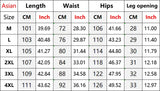 WIAOFELLAS  -  New Summer Men's Casual Pants Drawstring Contrast Color Patchwork Wide Leg Elastic Waist Straight Loose Male Bottom