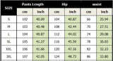 WIAOFELLAS  -  Men's Spring Autumn Solid Pockets Bandage with Elastic High Waist Pockets Casual Loose Wide Leg Trousers Office Lady Pants