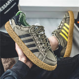 WIAOFELLAS  -  Fashion Classic Retro Men's Canvas Shoes Vintage Brand Canvas Sneakers Men Designer Skateboard Shoes Breathable Men Casual Shoes