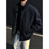 WIAOFELLAS  -  New Spring Autumn Men's Bomber Jackets solid Casual Male Outwear Windbreaker Jacket Mens Zipper Baseball Uniform Coats Clothing