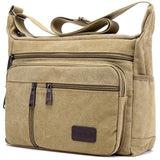 WIAOFELLAS  -  Men Canvas Shoulder Bags Casual Tote Travel Men's Crossbody Bag Luxury Messenger Bags Fashion High Quality Handbag