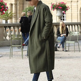 WIAOFELLAS  -  Autumn Winter Jacket Korean Fashion Coat Casual Korean Style Outerwear Solid Color Pattern Suitable For Vacation