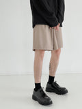 WIAOFELLAS  -  Summer Suit Shorts Men Fashion Social Mens Dress Shorts Korean Loose Straight Casual Shorts Mens Office Formal Shorts M-2XL