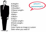 Wiaofellas  -  Italian Black Satin Men Suit Formal Double Breasted Wedding Suits For Men Slim Fit 2 Piece Tuxedo Custom Blazer Terno Masculino