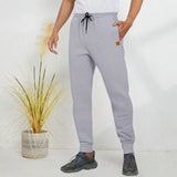 Wiaofellas  -  Men's Casual Solid Color Joggers Elastic Drawstring Waist Sports Pants with Pockets