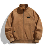 Wiaofellas  -  Business Man's Workwear Jackets Autumn Winter Multi functional Corduroy Shirts Jacket Long Sleeve Turn Down Collar Work Coat Man