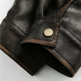 WIAOFELLAS  -  Spring Autumn Cool Handsome Oversized Distressed Patchwork Pu Leather Jacket Men Zipper Luxury Designer Clothes