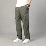 WIAOFELLAS  -  Men's Cotton Workwear Pants Autumn Cargo Pants New In Large Size 6XL Casual Climbing Joggers Sweatpants Hombre Work Trousers Men