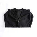 WIAOFELLAS  -  Thin Knitted Sweater Solid Color Versatile Spring and Autumn New Style Men's Korean Cardigan Simple Casual Sweater Jacket