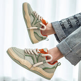 WIAOFELLAS  -  Summer Men Casual Sport Shoes Tennis Shoes Mixed Colors Breathable Outdoor Jogging Walking Sneakers Lace Up Shoes For Male 39-44