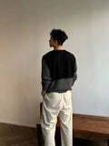 WIAOFELLAS  -  Old Money Wind Sweater Men's Autumn and Winter Lazy Premium Sense Interior Bottom Long Sleeve Knitted Sweater Relaxed Jacket