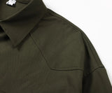 WIAOFELLAS  -  Men Japanese Streetwear Vintage Fashion Loose Casual Oversize Long Sleeve Cargo Shirt Cityboy Plus Size Shirts Blouses