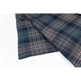 WIAOFELLAS  -  Men'S Loose Plaid Short Sleeved Shirts Casual Linen Button Down Oversized Shirt Harajuku Luxury Comfort Brand Male Shirts