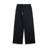 Wiaofellas  -  Corduroy Pants Men Spring Autumn Pants Men's Work Baggy Homme Casual Pants Korean Style Black Loose Straight Pants Streetwear