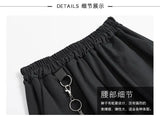 Wiaofellas  -  Working Shorts Men's Trend Korean Version Ins Hip-hop Loose Versatile Sports and Casual Wide-leg Five-point Pants