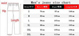 WIAOFELLAS  -  Mens Classic Jeans Blue Hip Hop Comfortable Stretch Trousers Biker Skinny Denim Pants Men Fashion Streetwear Jeans Men