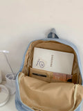 WIAOFELLAS  -  Backpack men's fashion multifunctional schoolbag design backpack travel bag simple and light class bag.