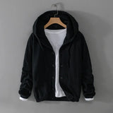 WIAOFELLAS  -  New Designer Italy Quality Linen Hooded Jacket For Men Casual Trend Spring Autumn Outerwear Blazer Top Clothes Chaquetas Jaqueta