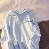 WIAOFELLAS  -  Loose Lazy Style Hoodie Sweatshirt Men Women Autumn Winter New Fashion Brand Cotton Full Sleeve Comfortable Couple Outfits
