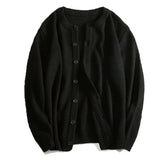WIAOFELLAS  -  Foreign Trade Korean Spring and Autumn Wear Men's Casual Cardigan Sweater Japanese Series