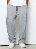 Wiaofellas  -  New Four Seasons Solid Color Trousers Loose Casual Sports Straight Pants