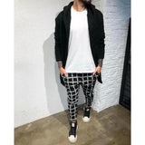 WIAOFELLAS  -  Men Pliad Sweatpants Joggers Pants Spring Autumn  Casual Sport Drawstring Slim Elastic Waist Long  Street Wear