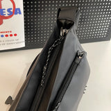 WIAOFELLAS  -  Retro messenger bag men's design simple shoulder bag fashion messenger bag students' class bag
