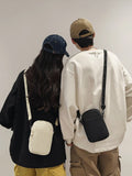 WIAOFELLAS  -  Crossbody bag men's lightweight simple shoulder bag fashion mobile phone bag sports purse multifunctional neck bag