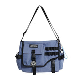 WIAOFELLAS  -  Women's Bag Messenger Korean Style Female Backpack College Large Capacity Versatile Shoulder Student School Postman Bags